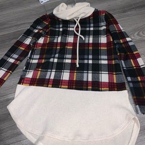 cute plaid sweater